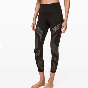 Lululemon Wunder Under High-Rise Tight 25" *Lace